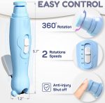 Rechargeable Baby Nail Clippers - Baby Nail Trimmer Electric w/Led Light for Newborn, Infant, Toddler, Kids - Baby Manicure Fingernail Care Set w/Scissors - Baby Essentials Must Haves Grinder Cutter - Image 4
